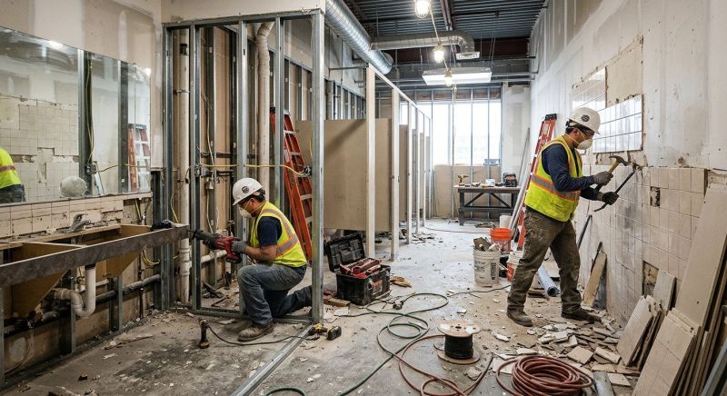 Business Bathroom Remodeling in Charleston, SC