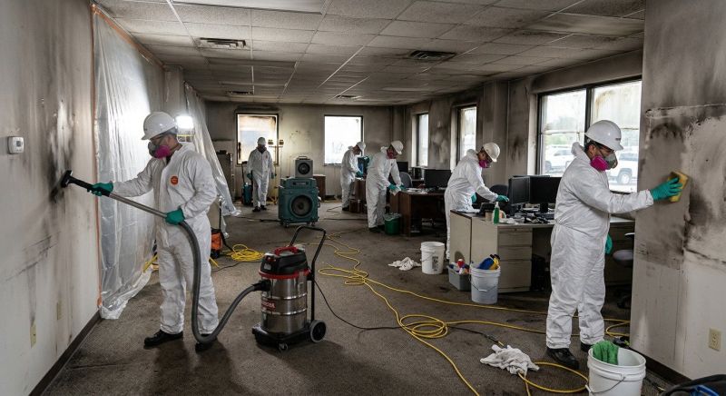 Commercial Fire Restoration in Santa Rosa, CA
