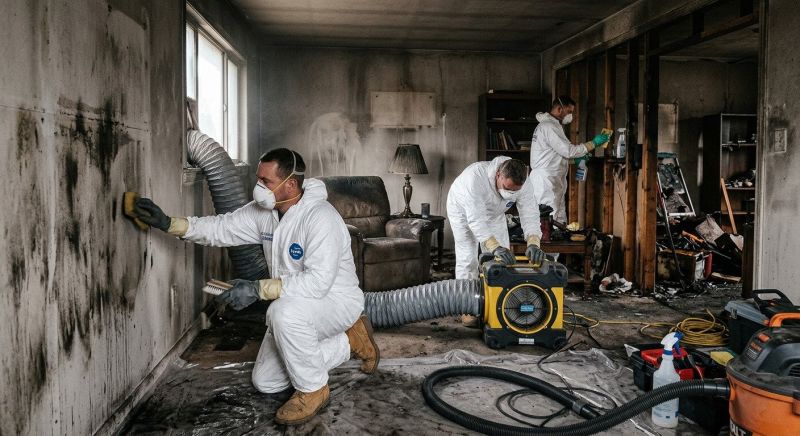 Fire Damage Cleaning in Napa, CA