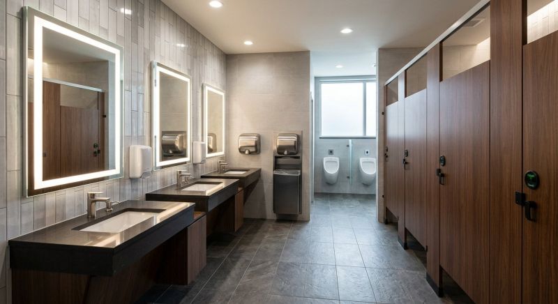 Office Bathroom Renovation in Longmont, CO