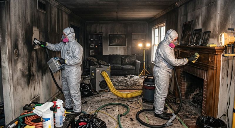 Soot Cleaning in Santa Rosa, CA