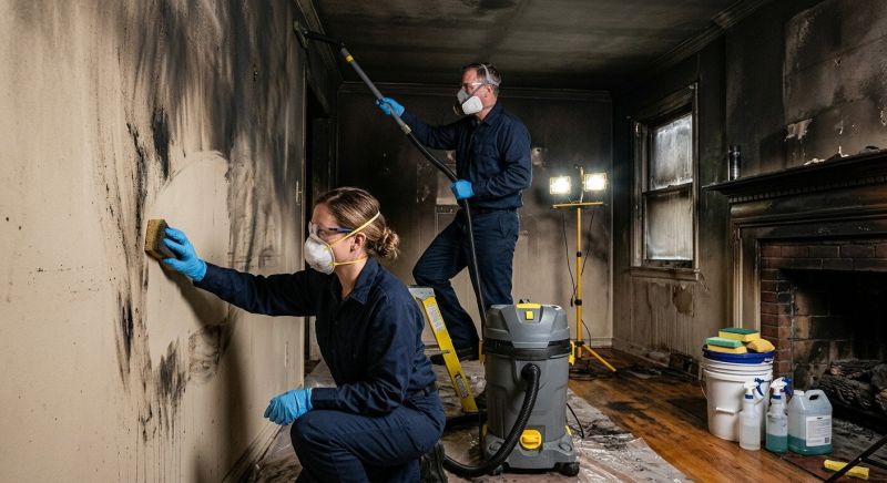 Soot Damage Restoration in Marin County, CA